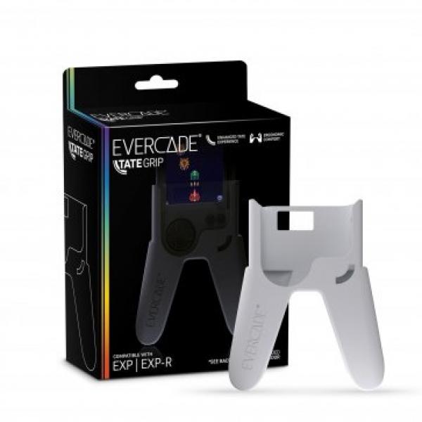 EVC Evercade - TATE Grip - Holds Evercade handheld in vertical position - WHITE - NEW