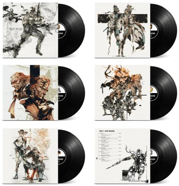 Music VINYL RECORD - Metal Gear Solid MGS - Vinyl Collection - 6x LP box set - NEW
