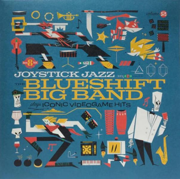 Music VINYL RECORD - Blueshift Big Band - Joystick Jazz - Vinyl Soundtrack - Volume 2 - single LP - NEW