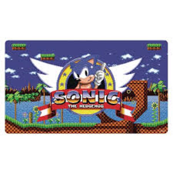 BG Dice Cast Playmat - SEGA - Sonic the Hedgehog - Genesis title screen - NEW