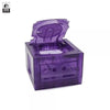 Repair Part - GC Gamecube Custom Color Shell (3rd) Repair Box - Hyperkin - Purple Crystal - limited edition - NEW
