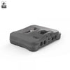 Repair Part - N64 Custom Color Shell (3rd) Repair Box - Hyperkin - Smoke Gray - limited edition - NEW