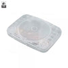 Repair Part - PS1 PS ONE MINI Custom Color Shell (3rd) Repair Box - Hyperkin - Clear Crystal - limited edition - NEW