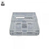 Repair Part - SNES Custom Color Shell (3rd) Repair Box - Hyperkin - Clear - limited edition - NEW
