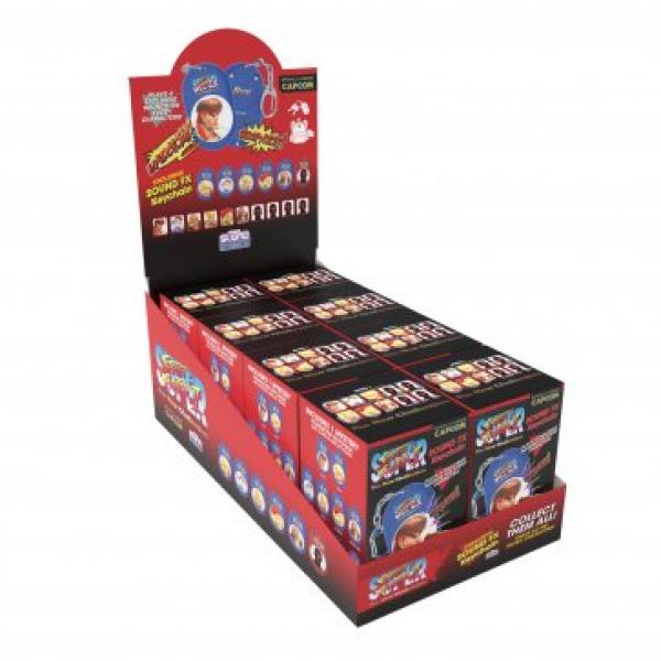 Keychain - Capcom - Super Street Fighter II 2 - Sound Drop Keychain - Blind Box assorted styles - NEW