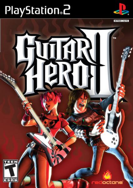 PS2 Guitar Hero II 2