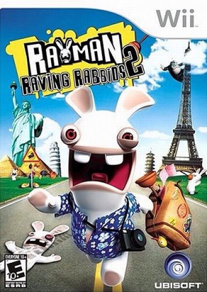 Wii Rayman Raving Rabbids 2