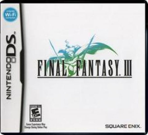 NDS Final Fantasy FF III 3