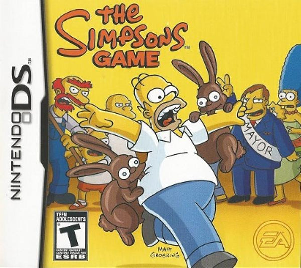 NDS The Simpsons Game
