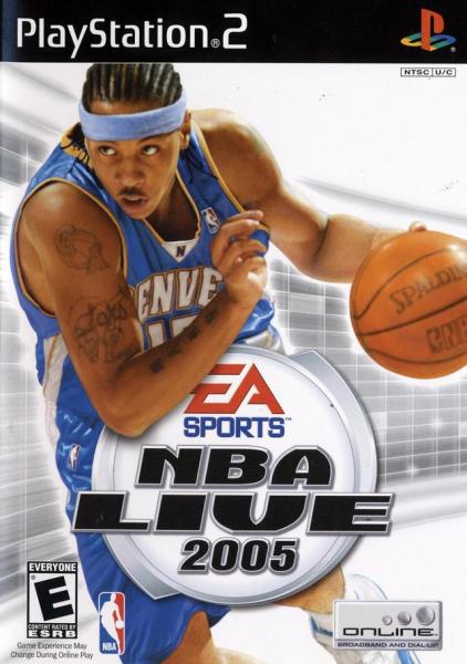 PS2 NBA Live 2005