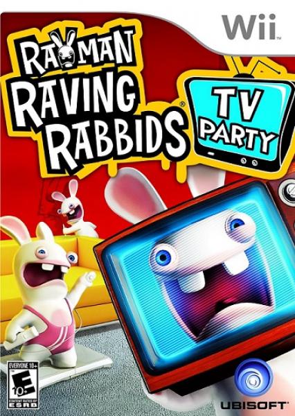 Wii Rayman Raving Rabbids - TV Party