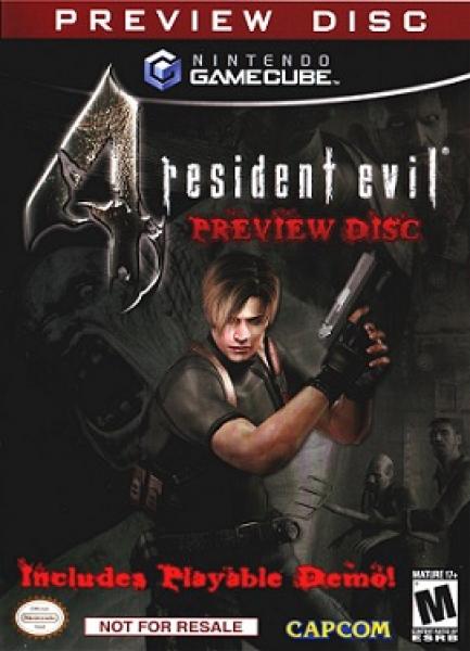 GC Resident Evil 4 - Preview Disc