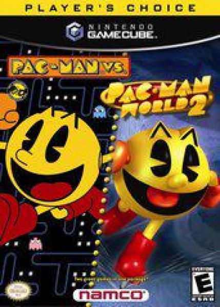 GC Pac-Man Vs / Pac-Man World 2 - 2 Pack - GBA LINK CABLE REQUIRED for Pac Man Vs