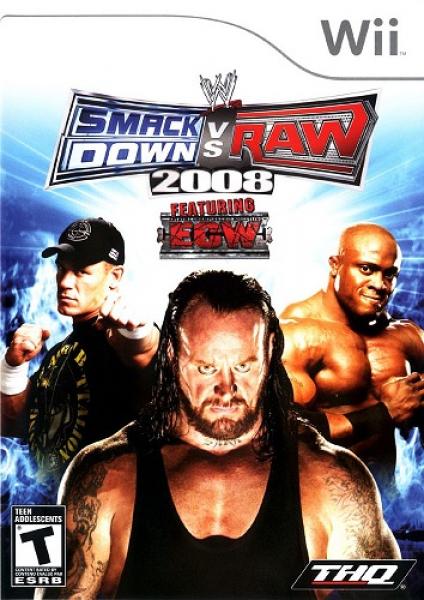 Wii WWE Smackdown vs Raw 2008