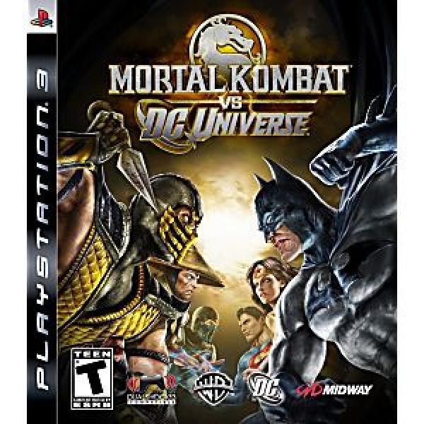 PS3 Mortal Kombat vs DC Universe