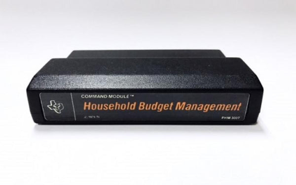 TI99 Household Budget Management