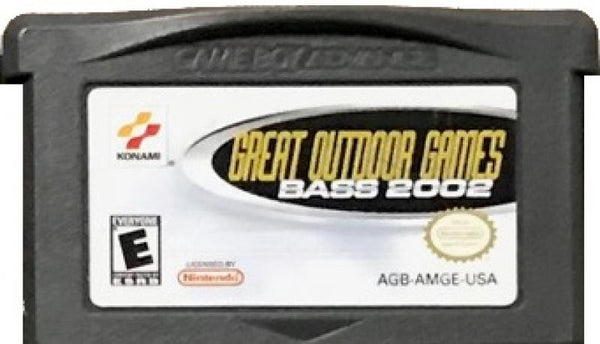 GBA Great Outdoor Games Bass Fishing 2002
