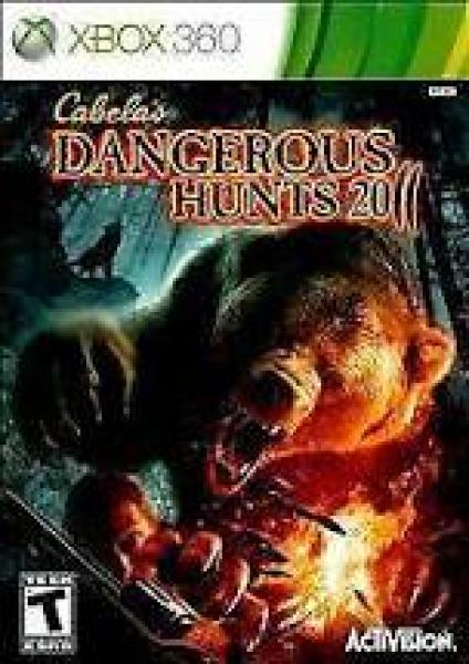 X360 Cabelas - Dangerous Hunts 2011 - game only