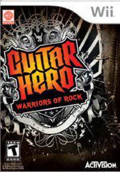 Wii Guitar Hero - Warriors of Rock - game only
