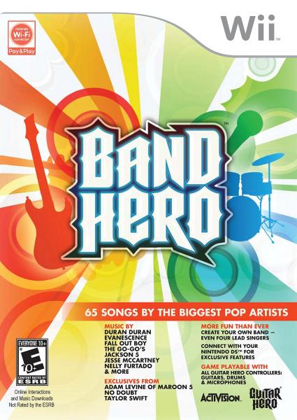 Wii Band Hero - game only