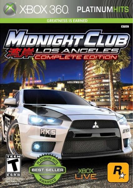 X360 Midnight Club - Los Angeles LA - Complete Edition