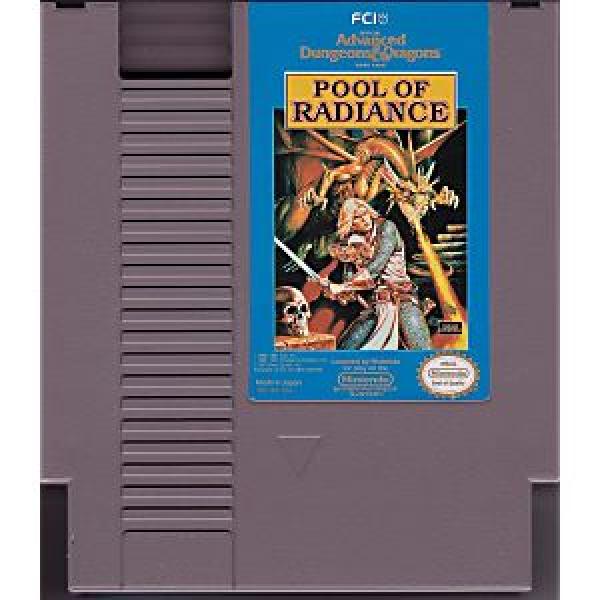 NES Advanced Dungeons & Dragons - Pool of Radiance