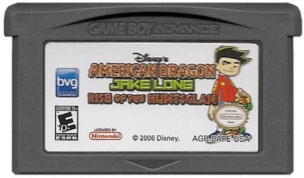 GBA American Dragon Jake Long - Rise of the Huntsclan