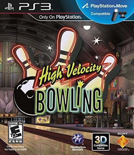 PS3 High Velocity Bowling - MOVE REQUIRED