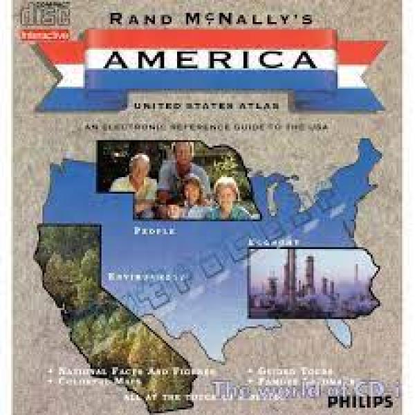 CDi Rand McNallys America - US Atlas