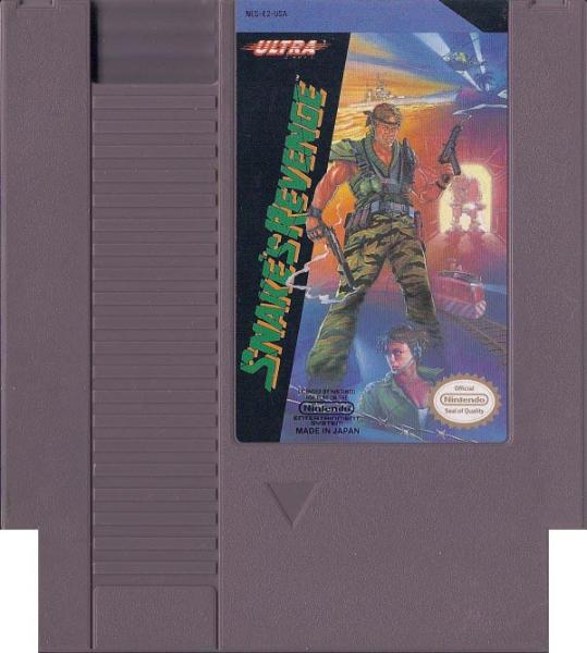 NES Metal Gear II 2 - Snakes Revenge