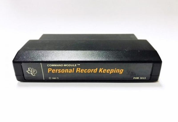 TI99 Personal Record Keeping