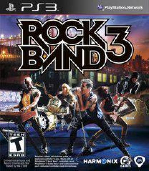 PS3 Rock Band 3 - game only