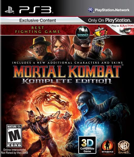 PS3 Mortal Kombat - Komplete Edition