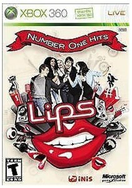 X360 Lips - Number One Hits - game only