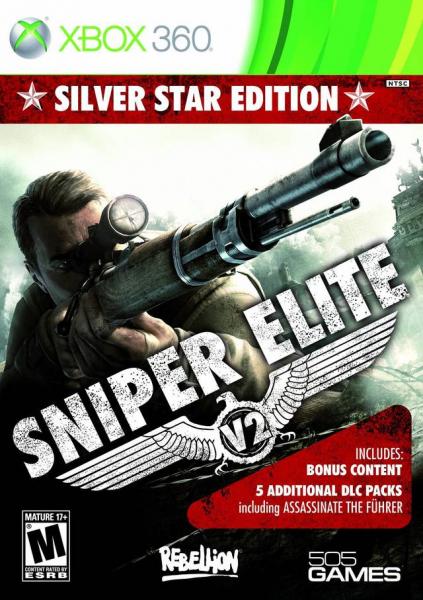X360 Sniper Elite V2 - Silver Star Edition