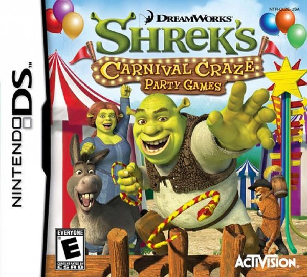 NDS Shreks Carnival Craze Party Games