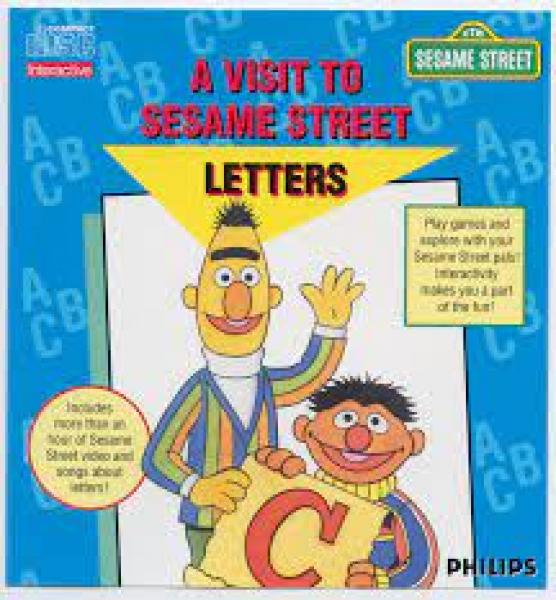 CDi Sesame Street - A Visit To Sesame Street - Letters