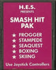 A26 Smash Hit Pak - Frogger/Stampede/Seaquest/Boxing /Skiing - PAL - IMPORT