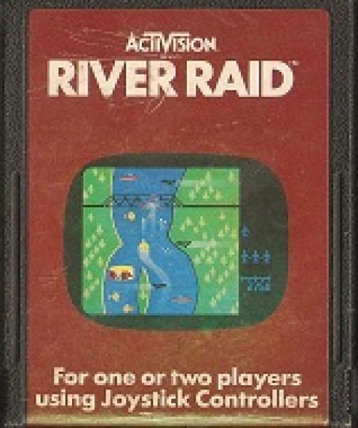 A26 River Raid - Australia label - PAL - IMPORT
