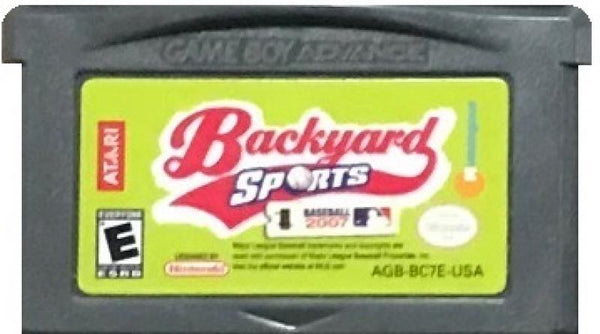 GBA Backyard Sports - Baseball 2007