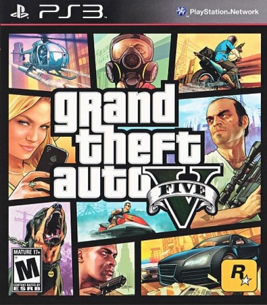 PS3 Grand Theft Auto GTA V 5