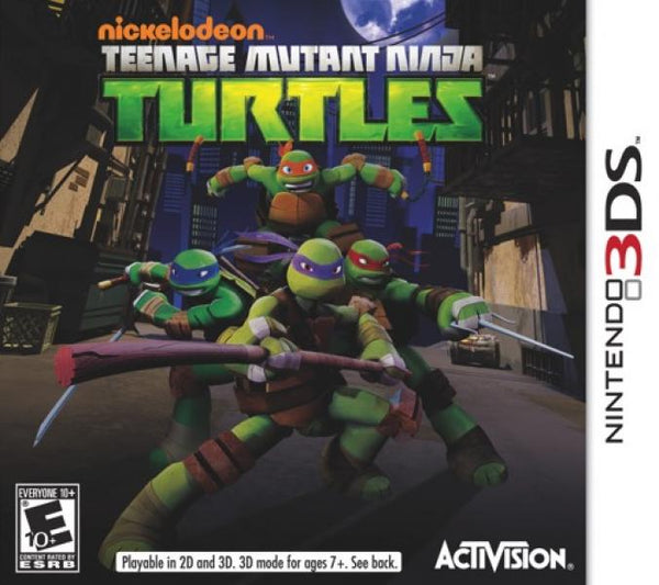 3DS Teenage Mutant Ninja Turtles - TMNT - Nickelodeon