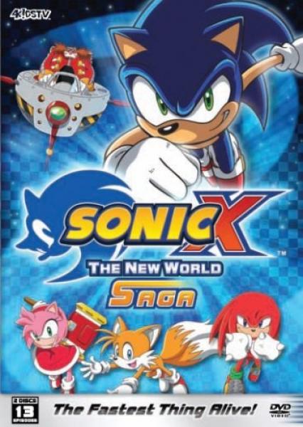 DVD - Sonic X - The New World Saga