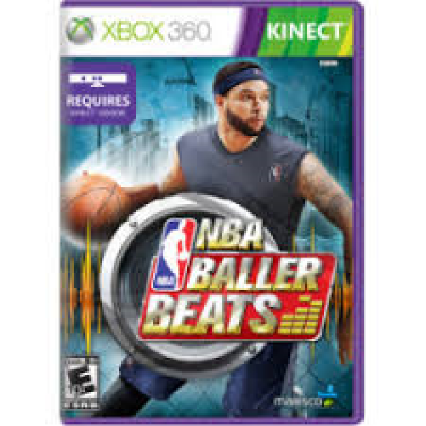 X360 NBA Baller Beats - Game and Basketball