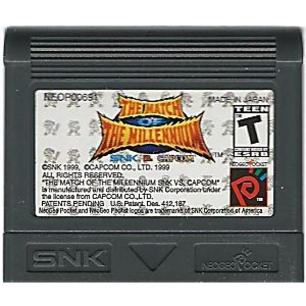 NGP SNK vs Capcom - Match of the Millennium