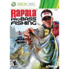 X360 Rapala Pro Bass Fishing - 2010 w/ Fishing Rod - USED
