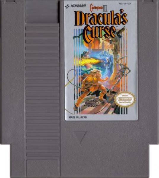 NES Castlevania III 3 - Draculas Curse