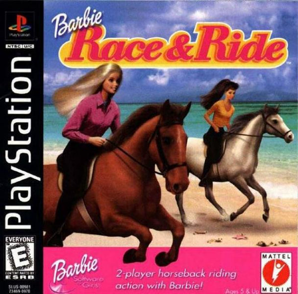 PS1 Barbie - Race & Ride