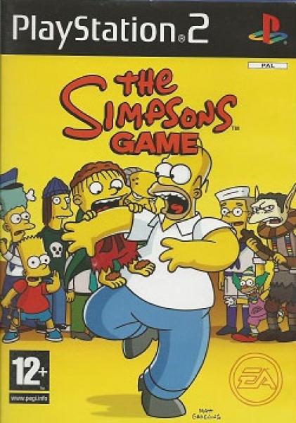 PS2 Simpsons - the Game - PAL IMPORT