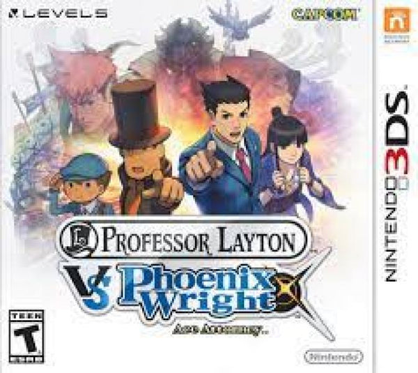 3DS Professor Layton vs Phoenix Wright Ace Attorney